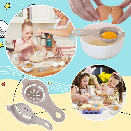 

WEPRO Eggs White Separator Yolk Separator Eggs Strainer Kitchen Baking Eggs Yolk Eggs White Strainer