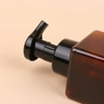 thumbnail image 6 of FUEENIRVA 2PCS Brown Plastic Pump Lotion Bottle Deep Cleaning for Friends Family Travel Use, 6 of 6