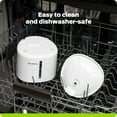 thumbnail image 4 of Premier Pet 110 oz. Pet Fountain Automatic Water Fountain for Cats & Dogs, Filters Included, White, 4 of 7