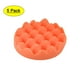 thumbnail image 1 of Uxcell Almohadilla de Pulido de Espuma de 5", Almohadillas de Esponja para Pulido, Disco de Onda, Respaldo de Gancho y Bucle, Paquete de 5, 1 of 7