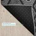 thumbnail image 5 of Addison Rugs Chantille Indoor/Outdoor Transitional Geometric Black Machine Washable Rectangle Rug, 10' x 14', 5 of 8