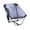 Black Mesh, variant on Low Ultralight Compact Camping Folding Chair With Side Pocket And Carry Bag (blue)