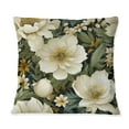 thumbnail image 3 of Designart "Verdant Elegance II" Floral Printed Throw Pillow, 3 of 5