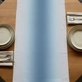 thumbnail image 5 of Table Runners 72 Inches Long Dress Scarves, Blue Grey Ombre Farmhouse Kitchen/Dining Table Runner, Coffee Tablerunners, Farmhouse Gradient Minimalist 16x72 Inch, 5 of 9