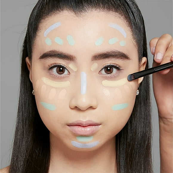 Concealer Six Color Concealer Face To Cover Dark Circles Under The Eyes To Brighten The Complexion