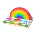 thumbnail image 4 of Puzle apilable de madera con forma de arcoíris Melissa & Doug Blue's Clues, 4 of 9