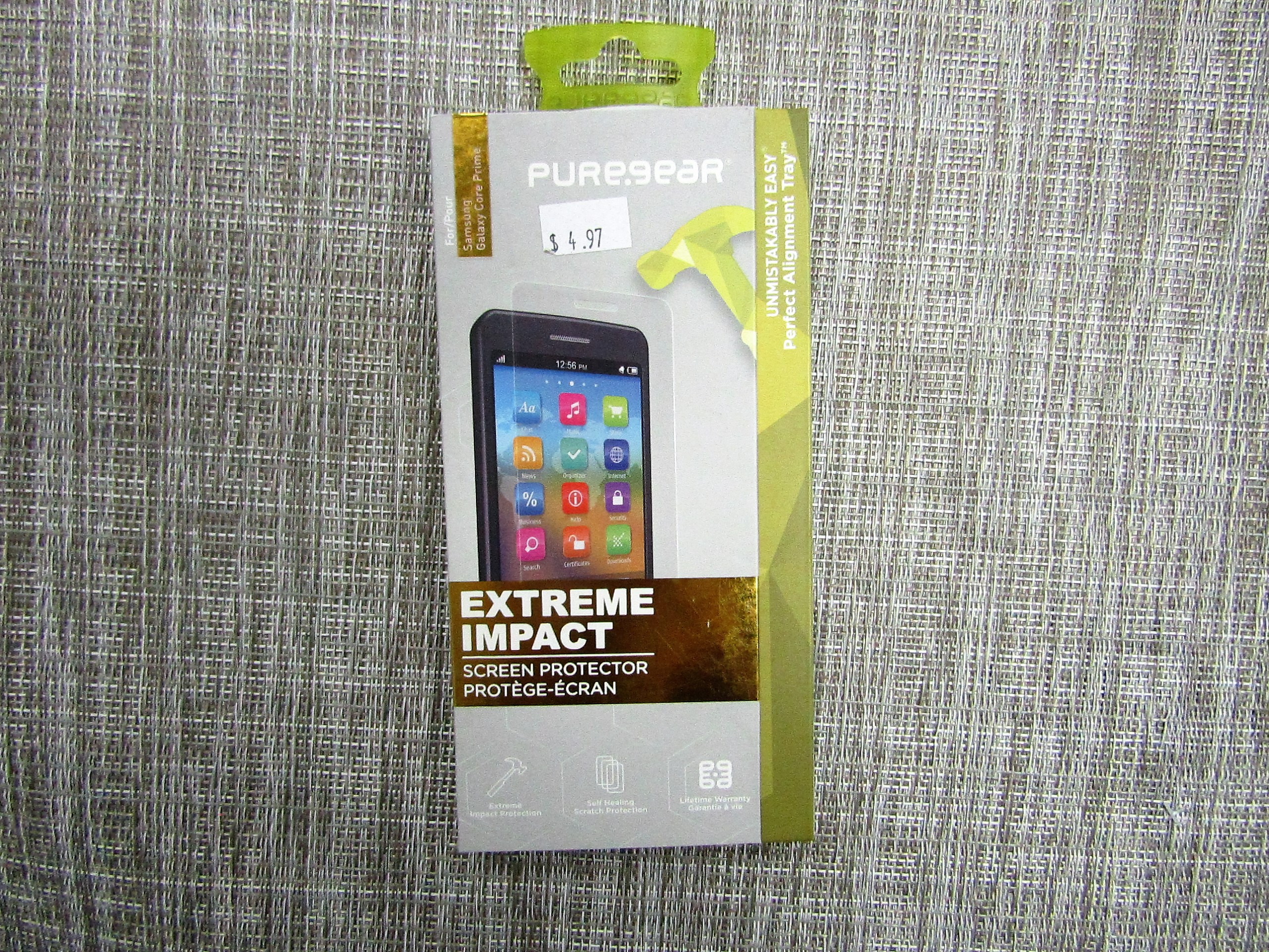 Pure.gear Extreme Impact screen protector for the Samsung Galaxy Core Prime