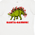 thumbnail image 4 of Inktastic Santa-saurus Christmas Dinosaur Boys or Girls Toddler T-Shirt, 4 of 5