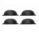 thumbnail image 2 of 6x4 Piezas De Pernos Inferiores De Maleta Negros Universales Para Maletas De Viaje Estilo B, 2 of 10