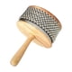 thumbnail image 3 of Juguete musical de madera Cabasa con cadena de cuentas de metal para educación musical. Diámetro 13 cm, 3 of 9