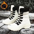 thumbnail image 6 of XIMIN Women's Thermal Insulated Boots Wear-Resistant Cozy Plush Non-Slip Waterproof Long Boots Lightweight Warm for Daily Comfort Winter Outdoor Hiking, 6 of 9