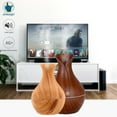 thumbnail image 2 of Deago Aromatherapy Essential Oil Moisture Diffuser Wood Grain Aroma Cool Mist Humidifier Whisper-Quiet For Baby Bedroom Home Office Yoga Spa, 2 of 8