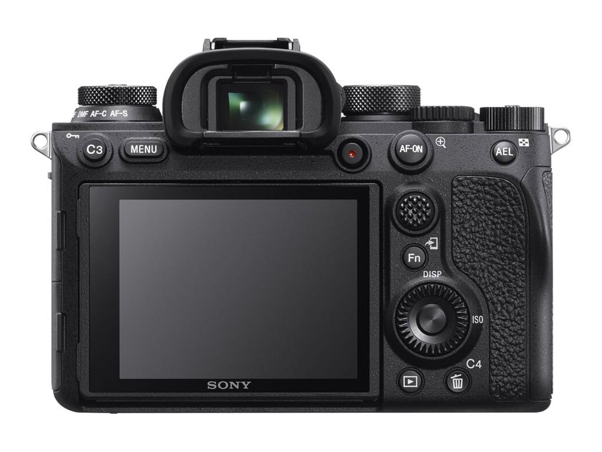 Sony a9 II ILCE-9M2 - Digital camera - mirrorless - 24.2 MP - Full Frame - 4K / 30 fps - body only - NFC, Wi-Fi, Bluetooth - black - image 4 of 14