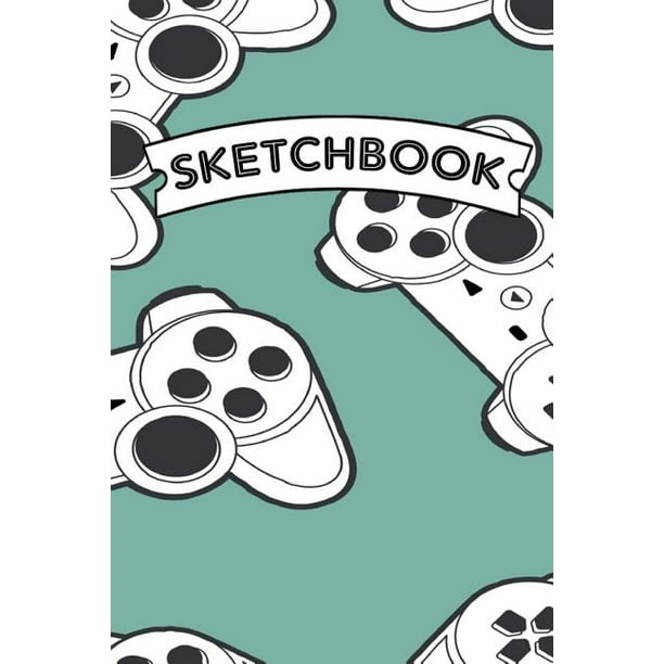 Sketchbook Game 100 Pages of 6 X 9 Blank Paper for Drawing