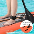 thumbnail image 4 of Pirecart 10' Inflatable Stand up Paddle Board 6" Thick SUP with Carry Bag, Non-Slip Deck, Hand Pump, for All Skill Levels, Orange, 4 of 7