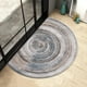 thumbnail image 2 of Alfombrillas absorbentes en semicírculo para puerta de entrada, felpudo bohemio antideslizante para el Hogar, baño y pasillo Fivean unisex, 2 of 2
