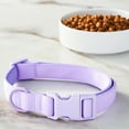 thumbnail image 3 of Vibrant Life Neoprene Cushioned Adjustable Dog Collar, Lilac, Large, 3 of 8