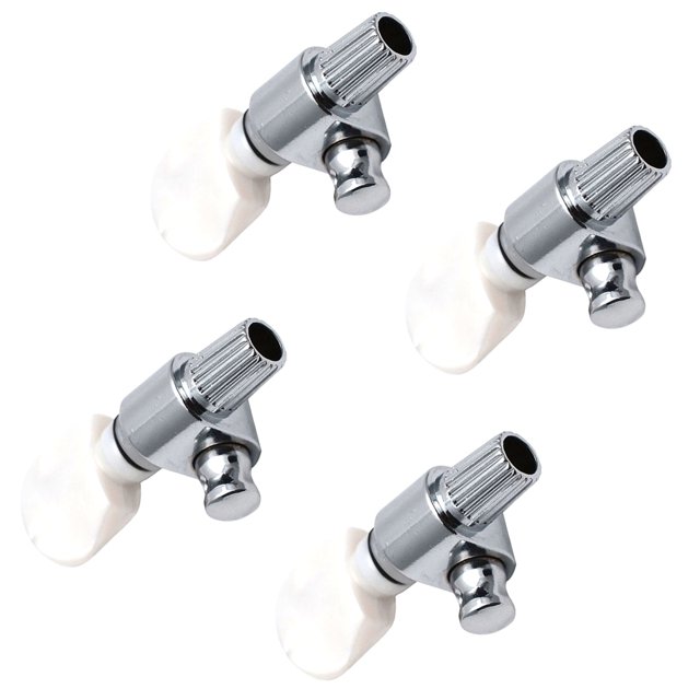 Cabezal de Afinación Sunnimix Banjo 5th con Botón de Perla Clavijero de afinación para banjo