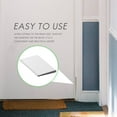 thumbnail image 3 of 6 Pieces Self-Adhesive Door Corner Seals, Weather Stripping Wedge Draft Stopper, Door Frame Seal Corner Foam (White), 3 of 8