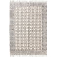 thumbnail image 1 of Casavani Eco Friendly Hand Woven Cotton Rug, Gray 3x3 feet, 1 of 5