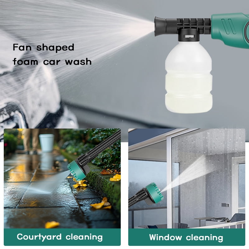 Cordless portable outdoor high-pressure cleaning machine, car washing machine, water gun, watering plant, floor cleaning tool, local warehouse delivery within 2 to 5 days