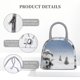 thumbnail image 4 of Easygdp Snowman And Christmas Tree Bolsa de Almuerzo Insulada Grande, Forro de Aluminio, Diseño Espacioso, a Prueba de Fugas, Ideal para Trabajo, Picnics, Viajes y Actividades al Aire Libre, 4 of 6