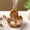 W, variant on Lotus Backflow Incense Burner Resin Aromatherapy Diffuser for Yoga Meditation Home Decor