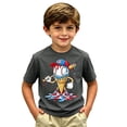 thumbnail image 4 of KHONTS Baseball Printed T Shirts for Boys Girls Kids Tees Short Sleeve Summer Tops,Size 2-13 Years Dark Gray 160, 4 of 4