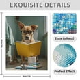 thumbnail image 3 of Diamond Art Kit for Adults, Dog Reading Glasses Yellow Diamond Painting for Adults Beginners, 5D DIY Diamond Art Painting Kits, Colorful Diamond Painting Craft for Home Decor 12x16, 3 of 7