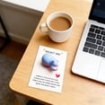 thumbnail image 4 of Birdeem Smiling Hippo Pocket Card, Mini Greeting Card for Kindness, Small Gift Idea for Friends, Cute Note Card for Wallet or Purse, Inspiring Mail for Coworkers,Write a Message, Thinking of You Gift, 4 of 7