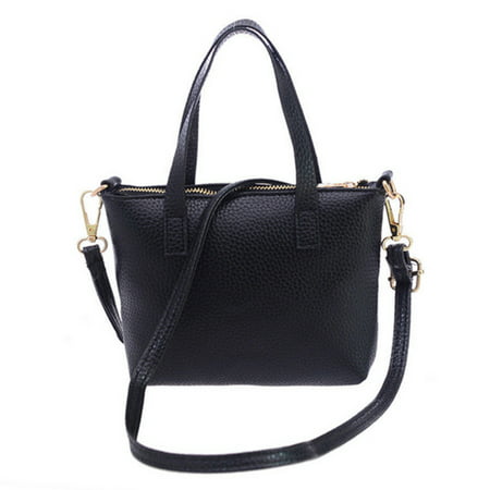 Women Mini PU Handbag Tote Shoulder Bag Crossbody Bag for Girls and ...