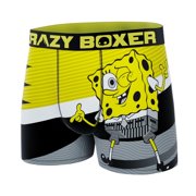 CRAZYBOXER Men's Underwear Spongebob Squarepants Soft Distortion-free Boxer Brief