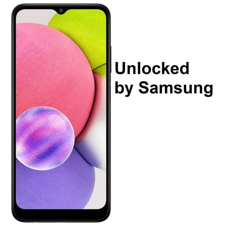 Samsung Galaxy A03s A037U 32GB GSM/CDMA Unlocked Android Smartphone (USA Variant) - Black