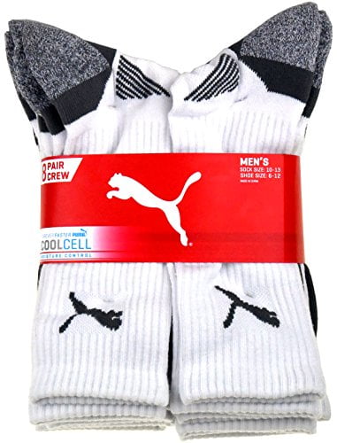 puma men's socks (10 pairs)