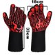 thumbnail image 2 of Guantes para barbacoa, resistentes al calor, guantes de horno de silicona resistentes al fuego con aislamiento para cocinar, asar a la parrilla Ormromra CPB-US-DYP262-8, 2 of 5