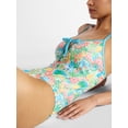 thumbnail image 4 of No Boundaries Scoop Neck One Piece Swimsuit with Keyhole, Women's XXS-XXL, 4 of 5