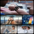 thumbnail image 3 of 3CLOUDGE Militay Smart Watch, 1.46" HD Smart Watch for Men Zinc Alloy Case, with IP68 Waterproof/100 Sports Modes/Bluetooth Calls, Fitness Tracker for fits for Android iPhone Devices (Black), 3 of 6
