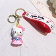 thumbnail image 1 of Llaveros de Hello Kitty de dibujos animados, llavero Kawaii Sanrio KT Cat, llavero de coche, colgante de mochila, adornos, joyería, regalos de vacaciones YAOSANBAO BAO unisex, 1 of 2
