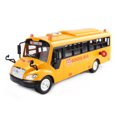 thumbnail image 1 of (For 3-6 years)Simulation Inertial School Bus Toys School Car Model Lighting Car Toys for Kids Educational Interactive Toys, 1 of 8