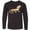 AB-Black, variant on Inktastic Cute Bearded Dragon Long Sleeve Youth T-Shirt