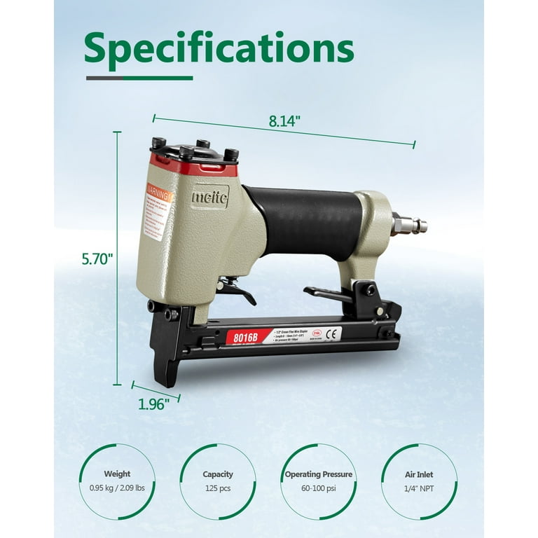 Pneumatic staple sale gun uses