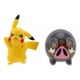 thumbnail image 2 of Figura Battle Feature Ready Pokemon Pickachu Lechonk Jazwares WCT, 2 of 4