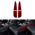 thumbnail image 1 of 4X Red Carbon Fiber Center Console Side F for Ram e Trim for Dodge Durango 2014-2020, 1 of 4