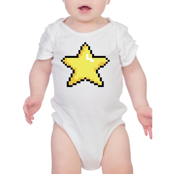 Pixela Big Star Art Bodysuit Infant -Image by Shutterstock,  6 Months