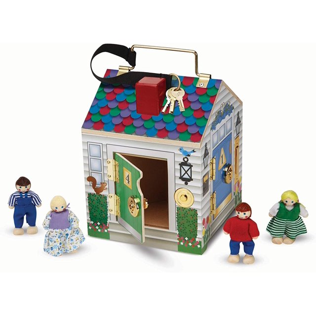 Juguete Casa Timbre Melissa & Doug Clásico con 4 Timbres que Suenan Madera Infantil Melissa & Doug MD-1295445