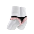 thumbnail image 4 of COSFO Mens Thong Underwear Low Rise Bulge Pouch Lace Briefs Lightweight Classic Fit Breathable Underwear Men, 4 of 5
