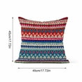 thumbnail image 3 of Throw Pillow Covers 18x18 Inch, Decorative Square Pillowcases, Farmhouse Holiday Cushion Covers for Couch Sofa Living Room Bedroom Outdoor Home Decor, 3 of 7