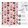 thumbnail image 3 of 2 Pcs Funny Kitchen Towels,Pit Bull Terrier Microfiber Dish Towels,Kitchen Tea Towels,Kitchen Towel Set (18" X 26"), 3 of 3