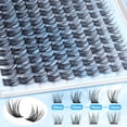 thumbnail image 4 of Eyelash Clusters PHKERATA, rizo natural de pestañas en forma de C, 10-16 mm, 110 unidades, 4 of 7