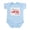 Sky Blue, variant on CafePress - Poppy Love Me (Red) Infant Bodysuit - Baby Light Bodysuit, Size Newborn - 24 Months